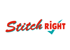 Stitch right Sewing Machines Logo